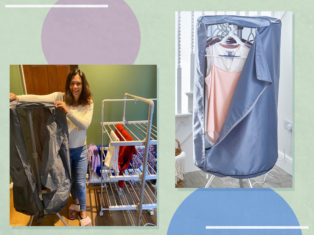 Best heated clothes airer 2023 Foldable, electric and with cover The Independent